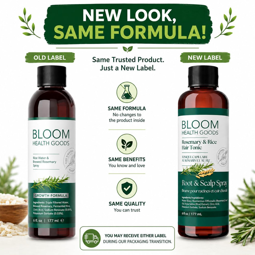 Bloom Health Goods fresh rosemary close-up illustrating small-batch freshness