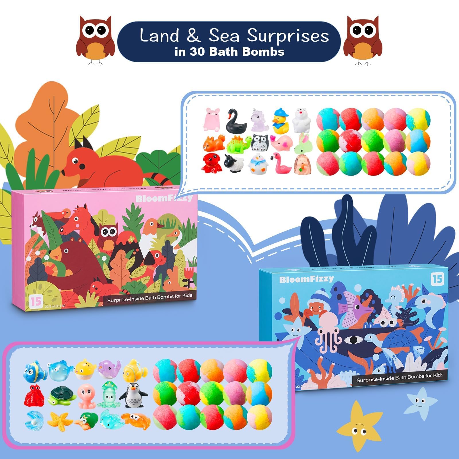 BloomFizzy bath in use with child-safe setup showing colorful water and engaging play benefits