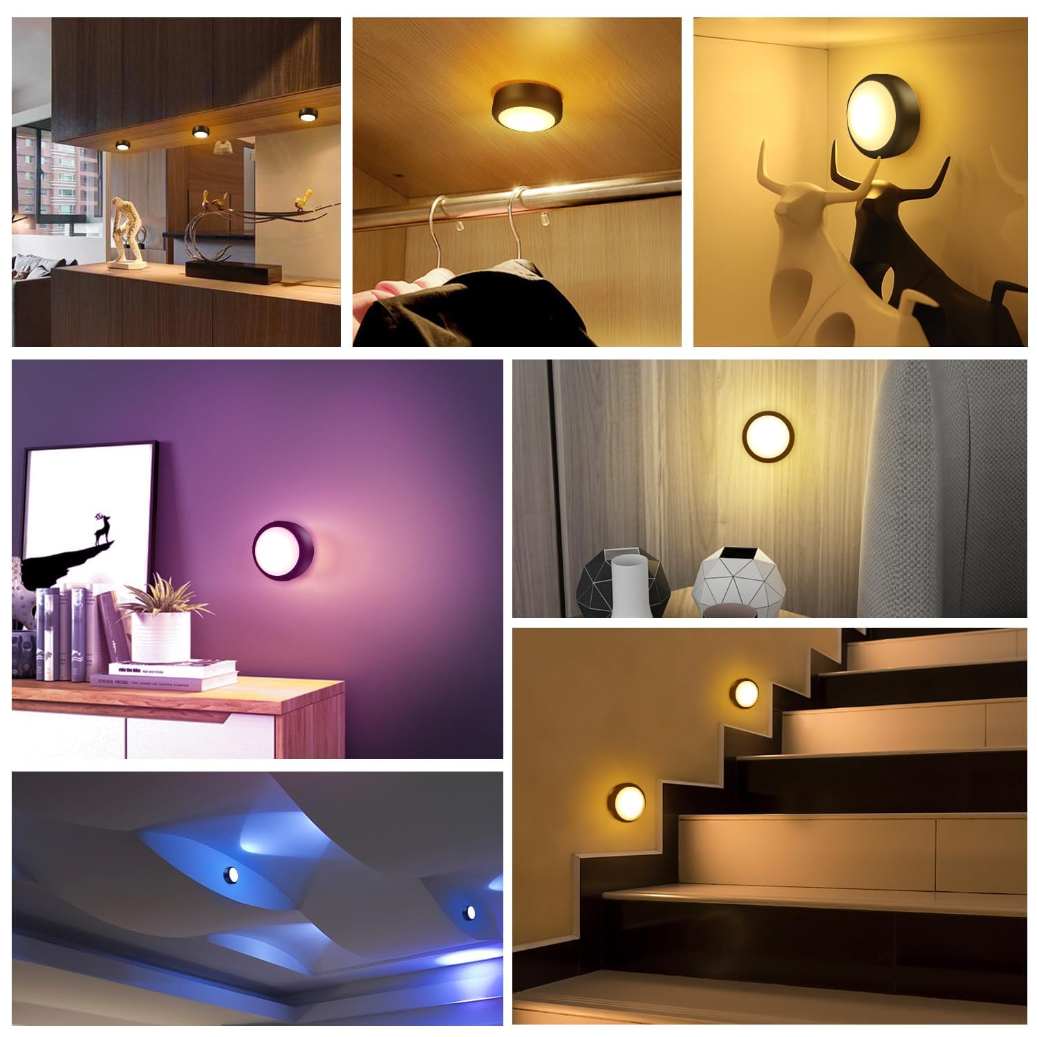 BLS lights mounted under cabinet providing bright task lighting benefit