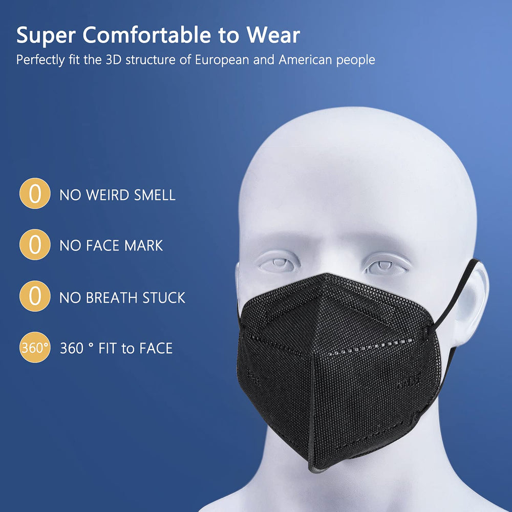 BLScode mask worn on model profile demonstrating 3D ergonomic fit
