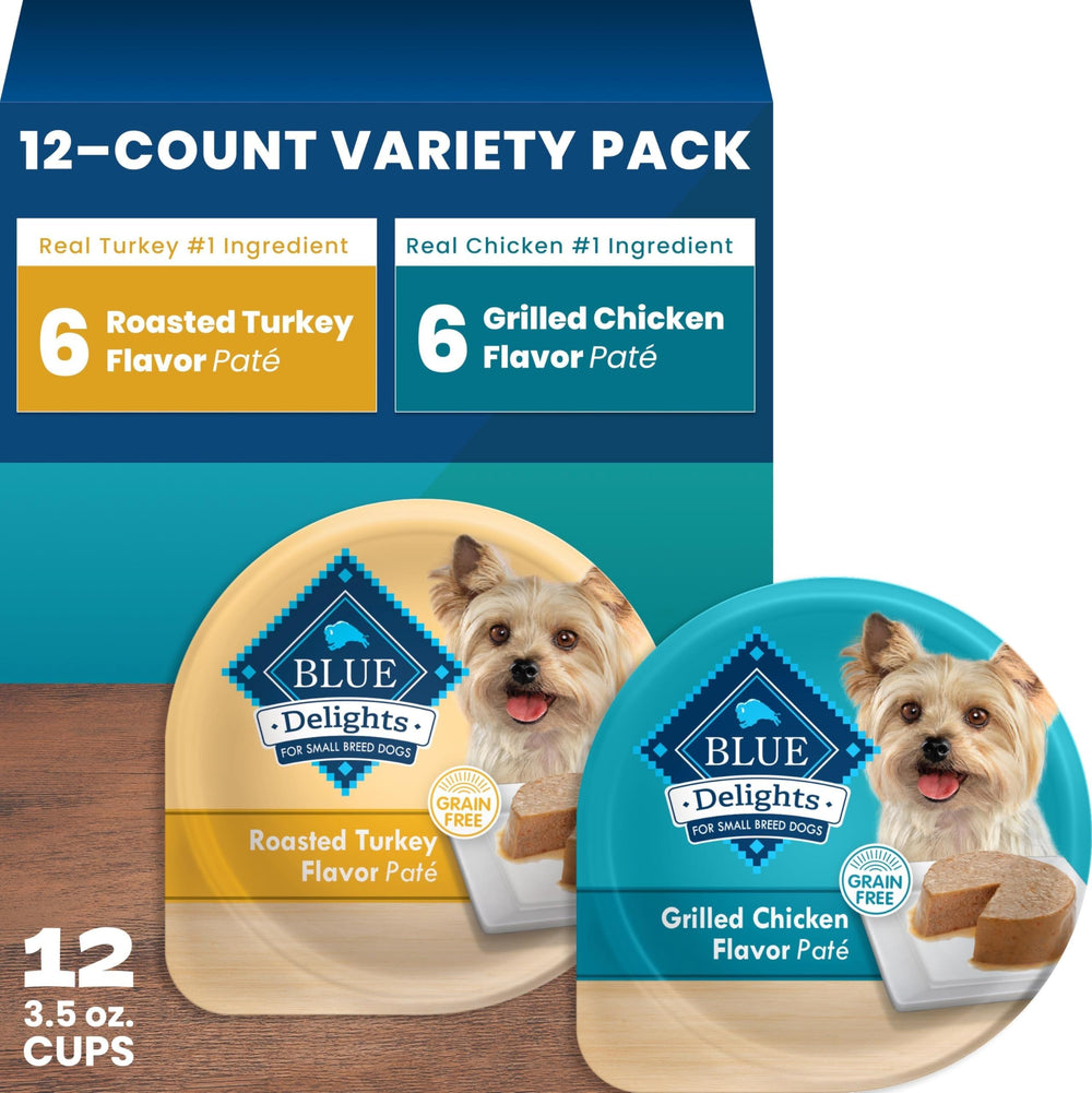 Blue Buffalo front packaging showing variety pack and convenience