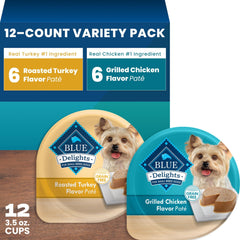 Blue Buffalo front packaging showing variety pack and convenience
