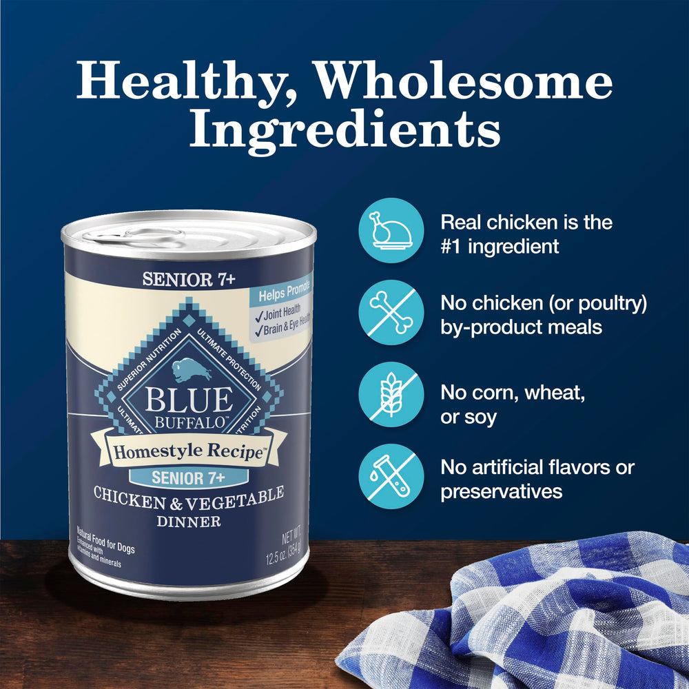Blue Buffalo mixed fruits and vegetables highlighting antioxidant ingredients