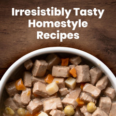 Blue Buffalo stew gravy and meat chunks showing texture and moisture
