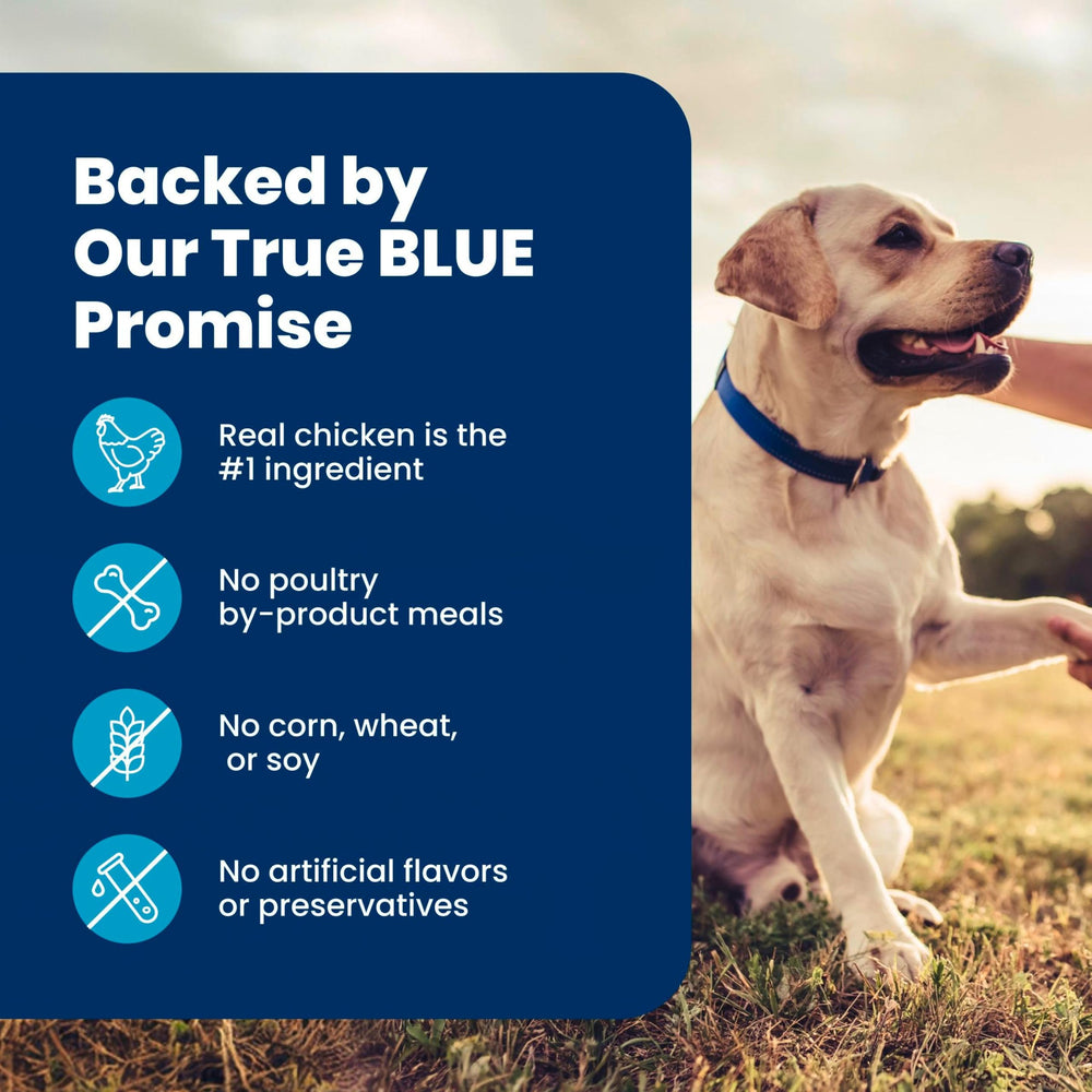 Blue Buffalo nutrition panel and ingredient list for ingredient transparency