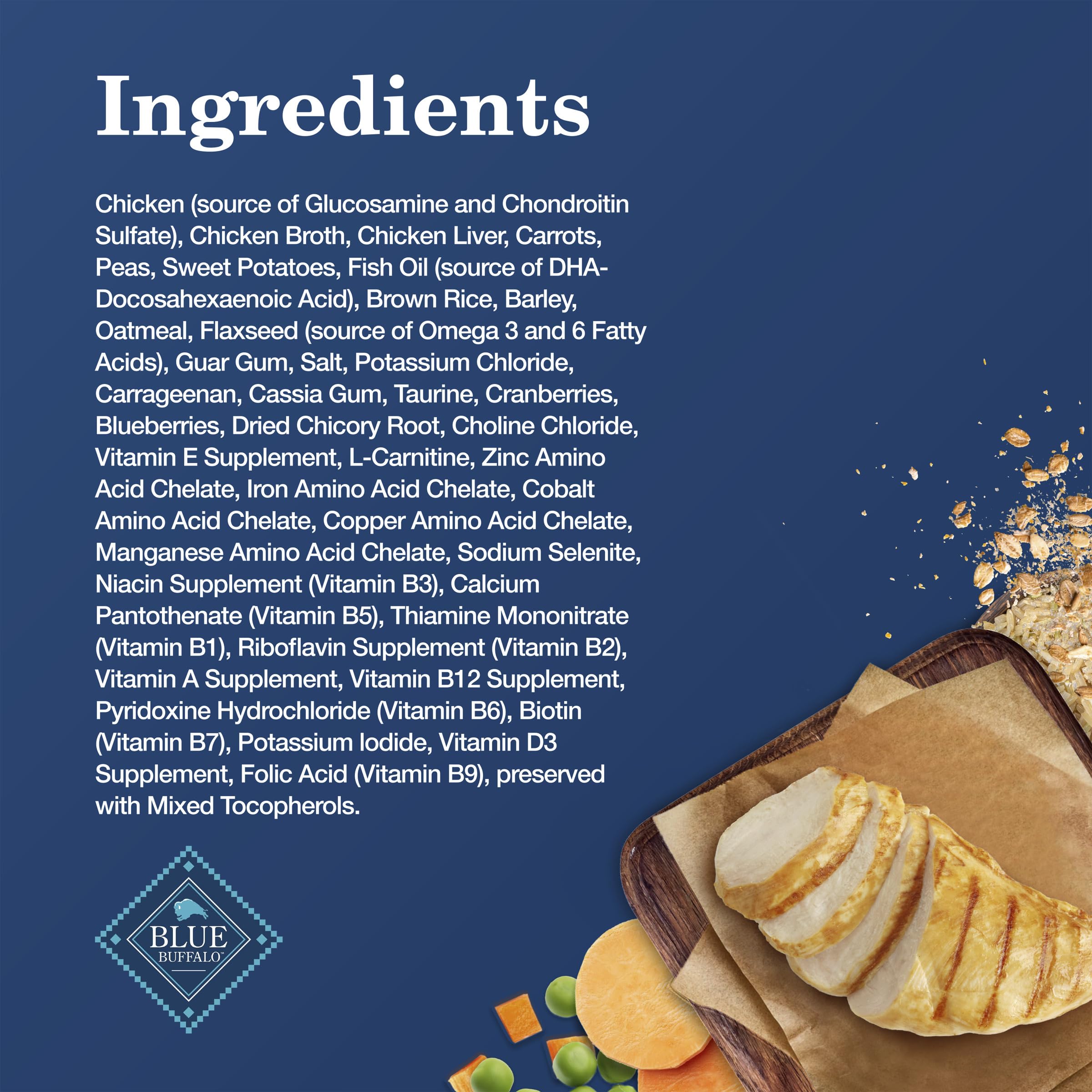 Blue Buffalo pate close-up revealing smooth texture that eases chewing