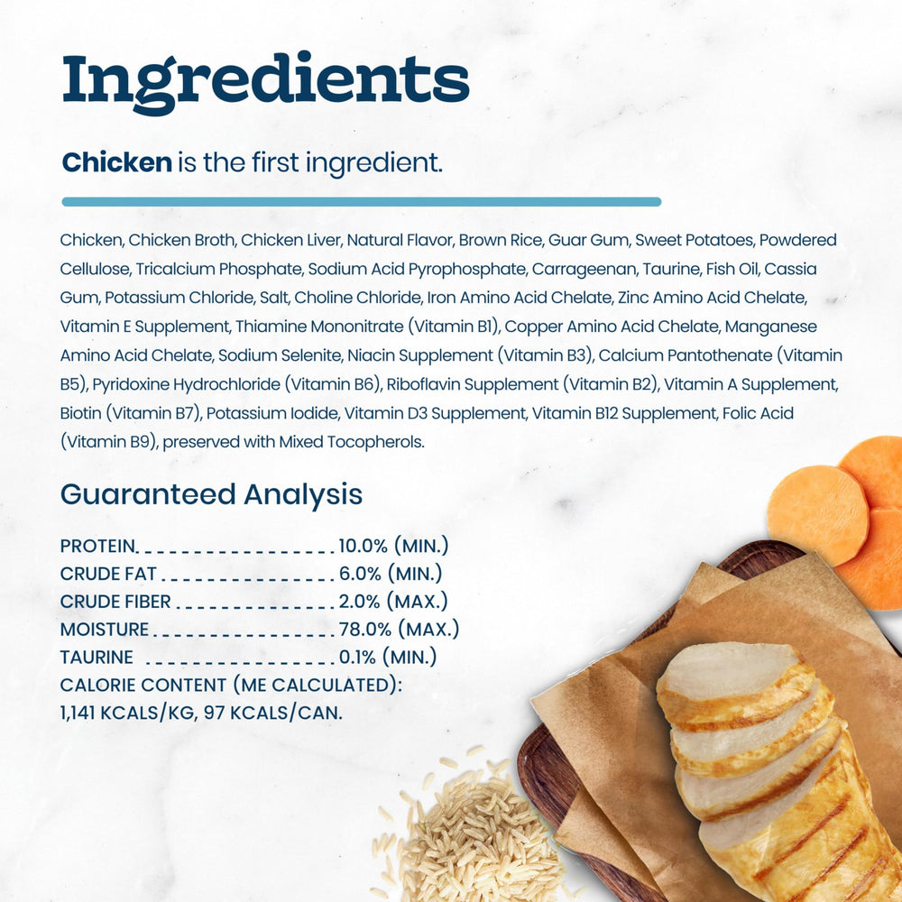 Blue Buffalo ingredients label view showing natural components and transparency