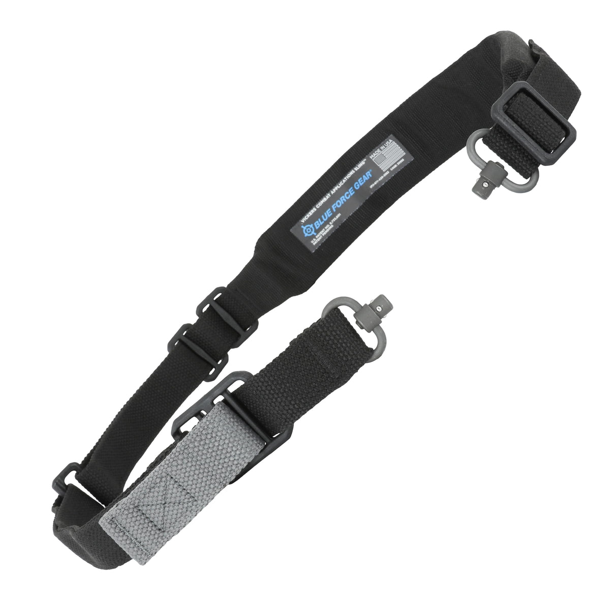 Blue Force Gear front view showing sling profile and durable carry benefit