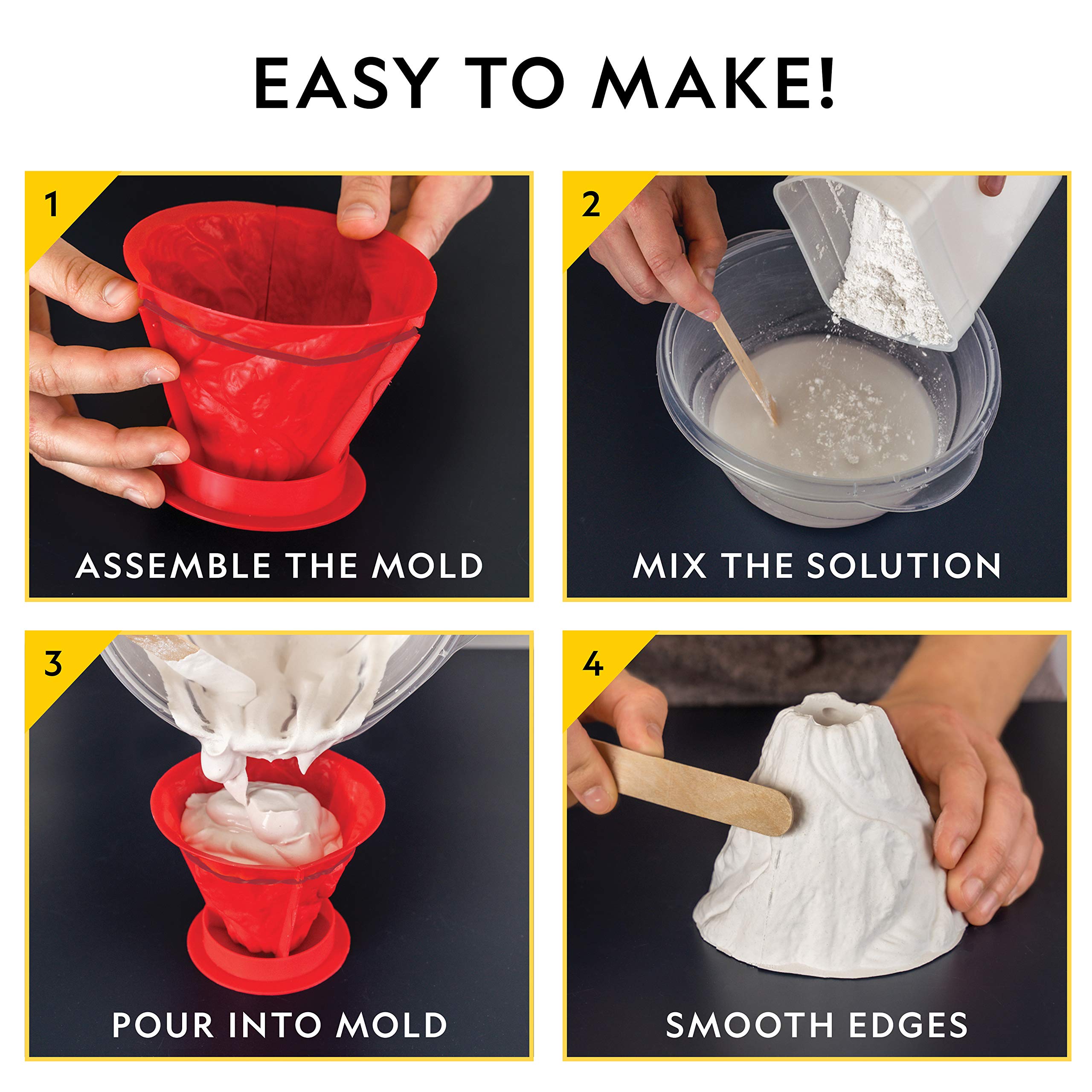 Blue Marble eruption in progress demonstrating foam, sound, and excitement