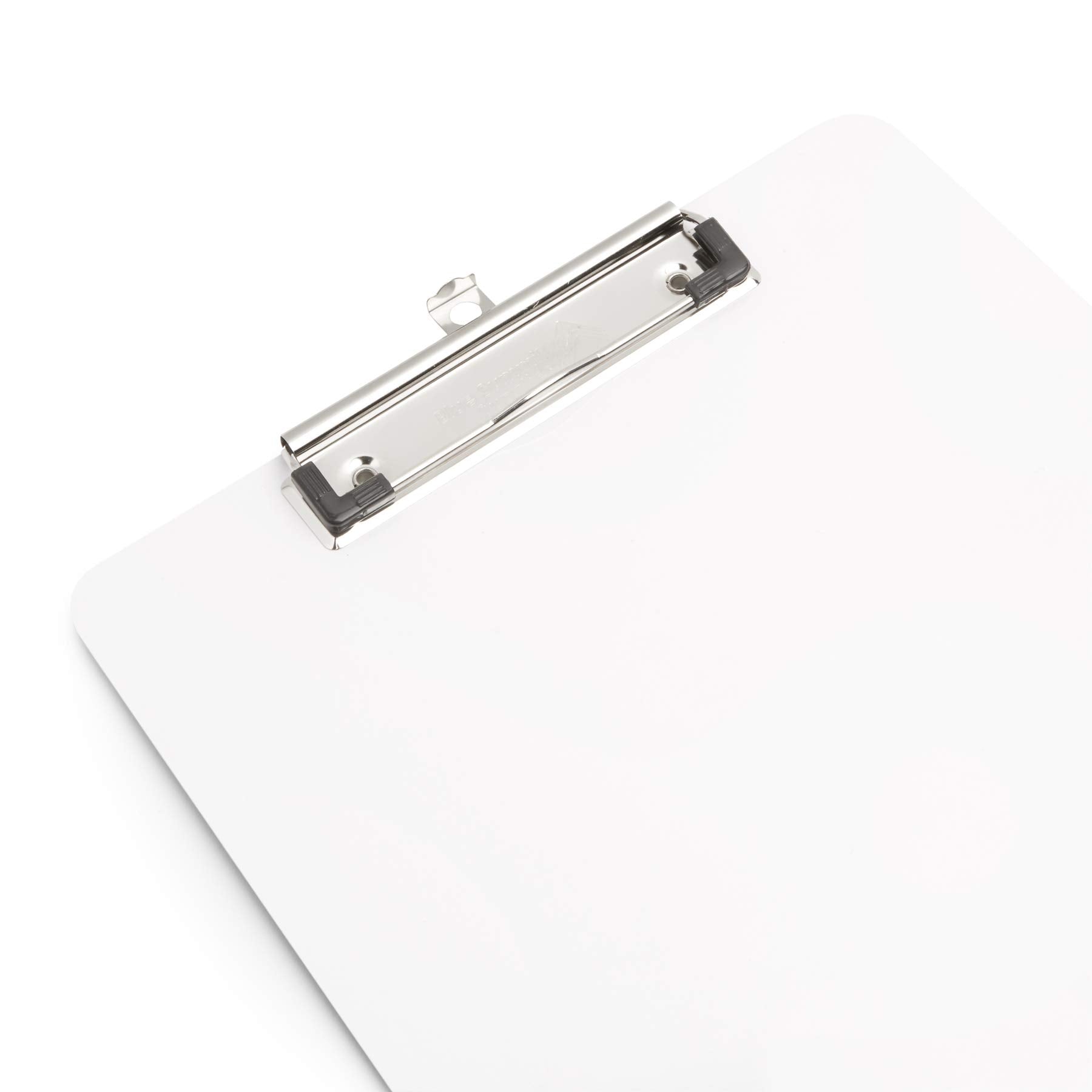 Blue Summit Supplies clipboard next to letter paper showing 9 by 12.5 inch fit