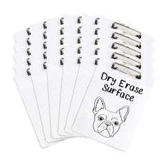Blue Summit Supplies front view of 30-pack clipboards showing compact value and portability