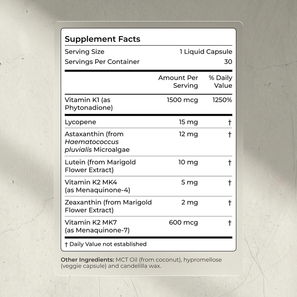 Blueprint Bryan Johnson illustrative ingredients showing lutein zeaxanthin lycopene benefits