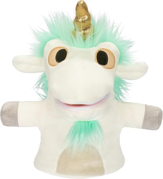 Bluey puppets used in a storytime setting inspiring imaginative play