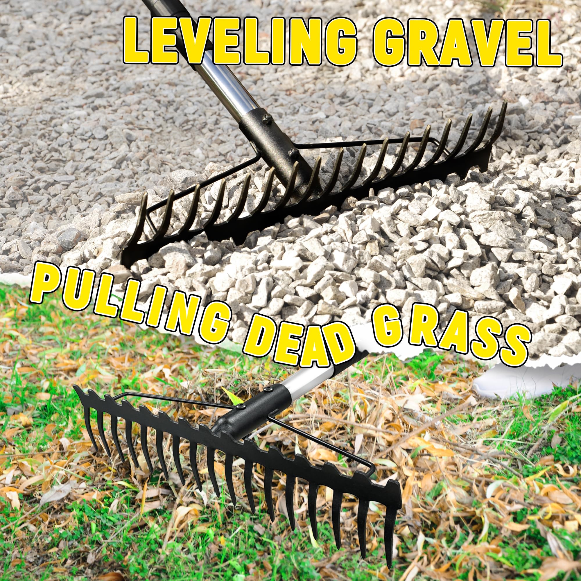 BlumeTrec long handle with non-slip grip for comfortable use