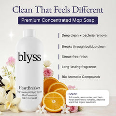 blyss Heartbreaker pour and texture detail highlighting easy dilution benefit