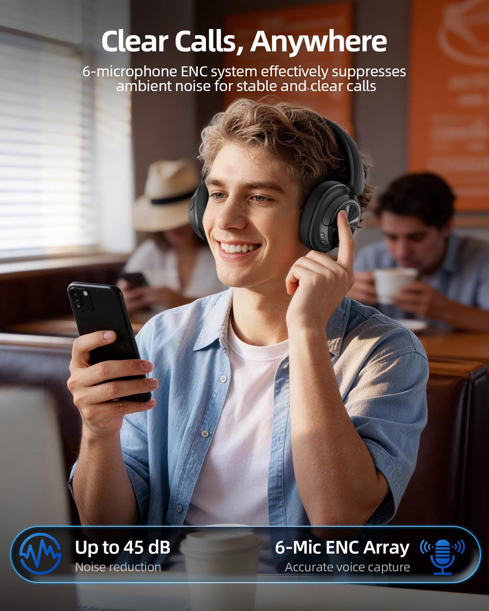 bmani paired with aux cable showing wired low-latency listening benefit