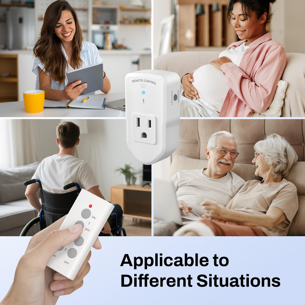BN-LINK operating bedside lamp from couch, comfort and convenience benefit