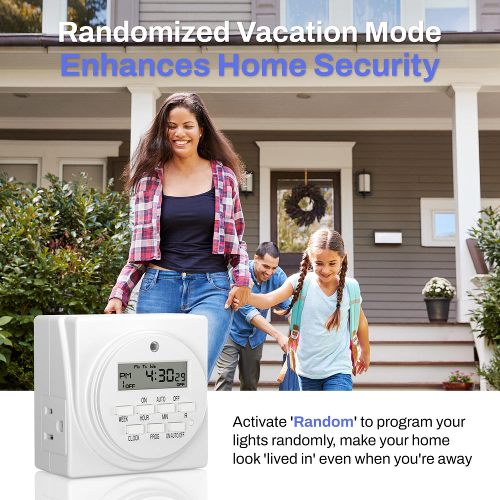 BN-LINK demonstrating random vacation mode to make home appear occupied