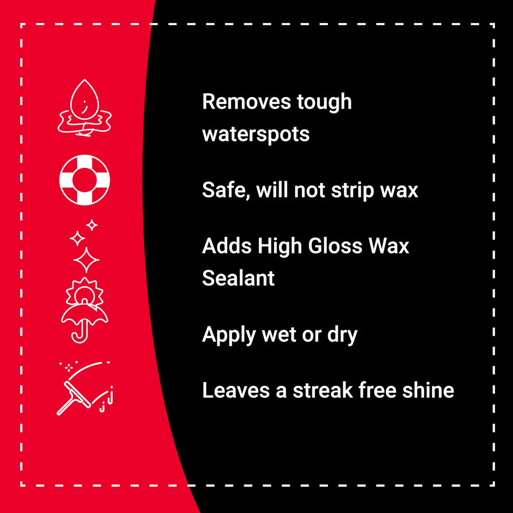 Boat Bling with microfiber towel showing streak-free finishing benefit