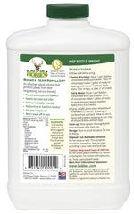 Bobbex spray being applied in garden demonstrating brand protection on foliage against deer browsing