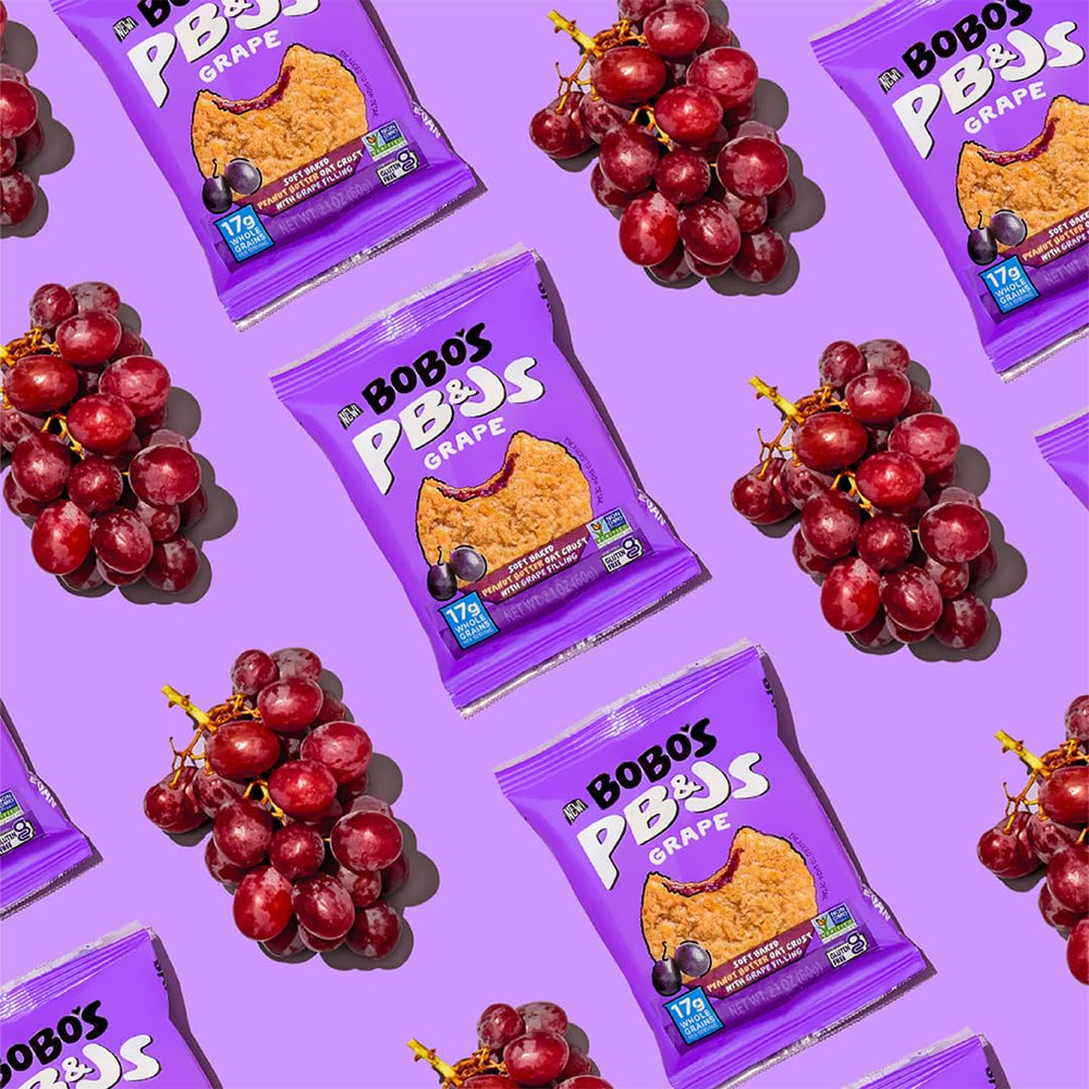 Bobo's bars on an office desk offering quick wholesome energy