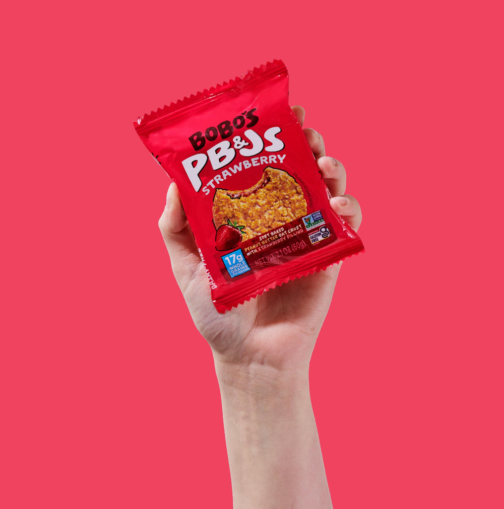 Bobo's ingredient label and certifications displaying gluten-free and non-GMO assurance benefit