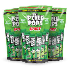 Bob's Pickle Pops front packaging showing product and benefits