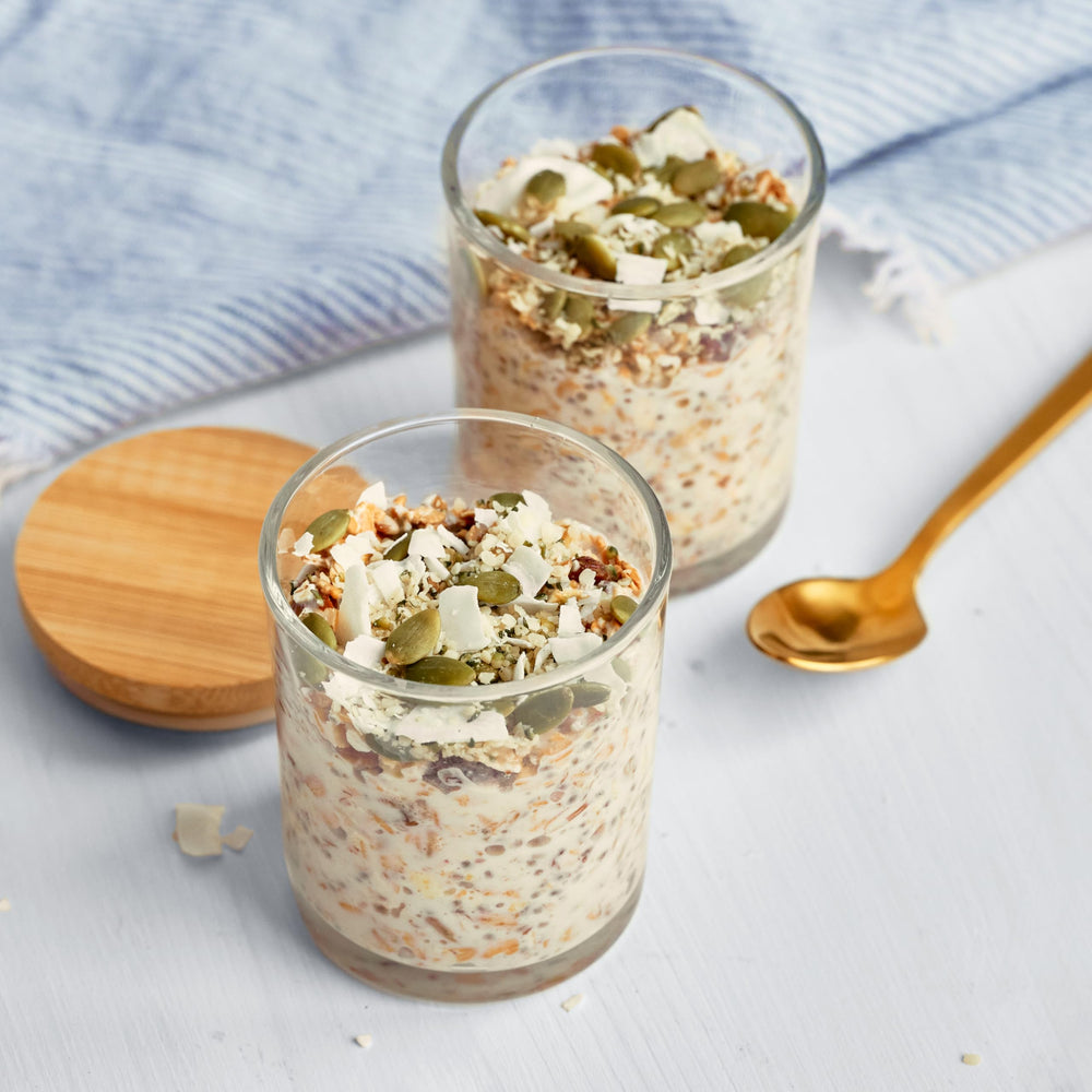 Bob's Red Mill hand-held snack of muesli illustrating on-the-go convenience