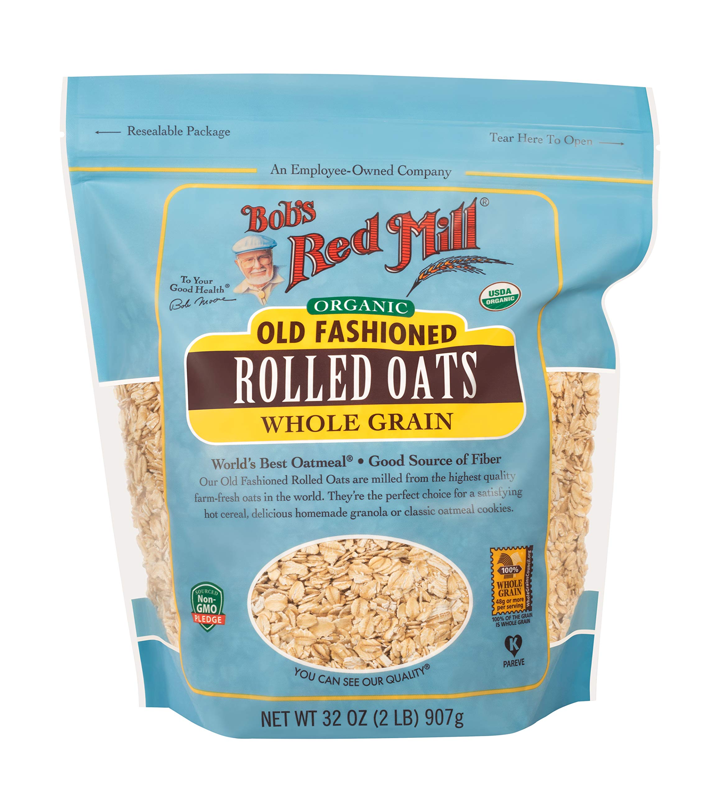 Bob's Red Mill granola with fruit displaying crunchy oats for snacking or topping