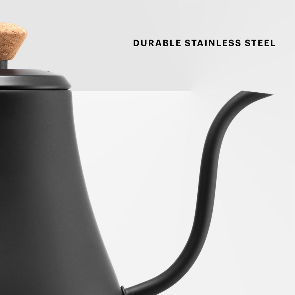 Bodum MELIOR kettle in kitchen setting illustrating stylish countertop presence and functionality