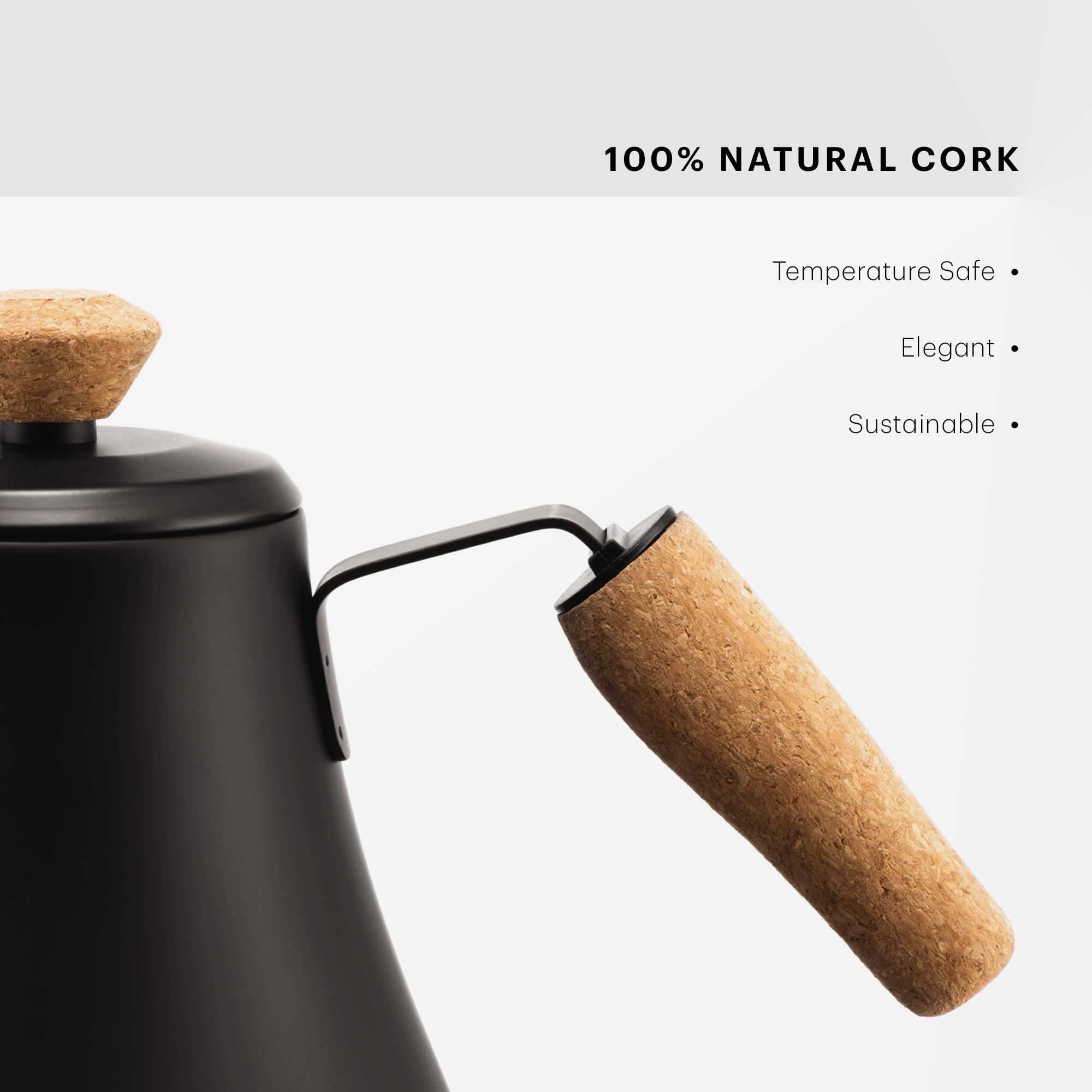 Bodum MELIOR stainless steel texture close-up emphasizing durable, easy-to-clean finish