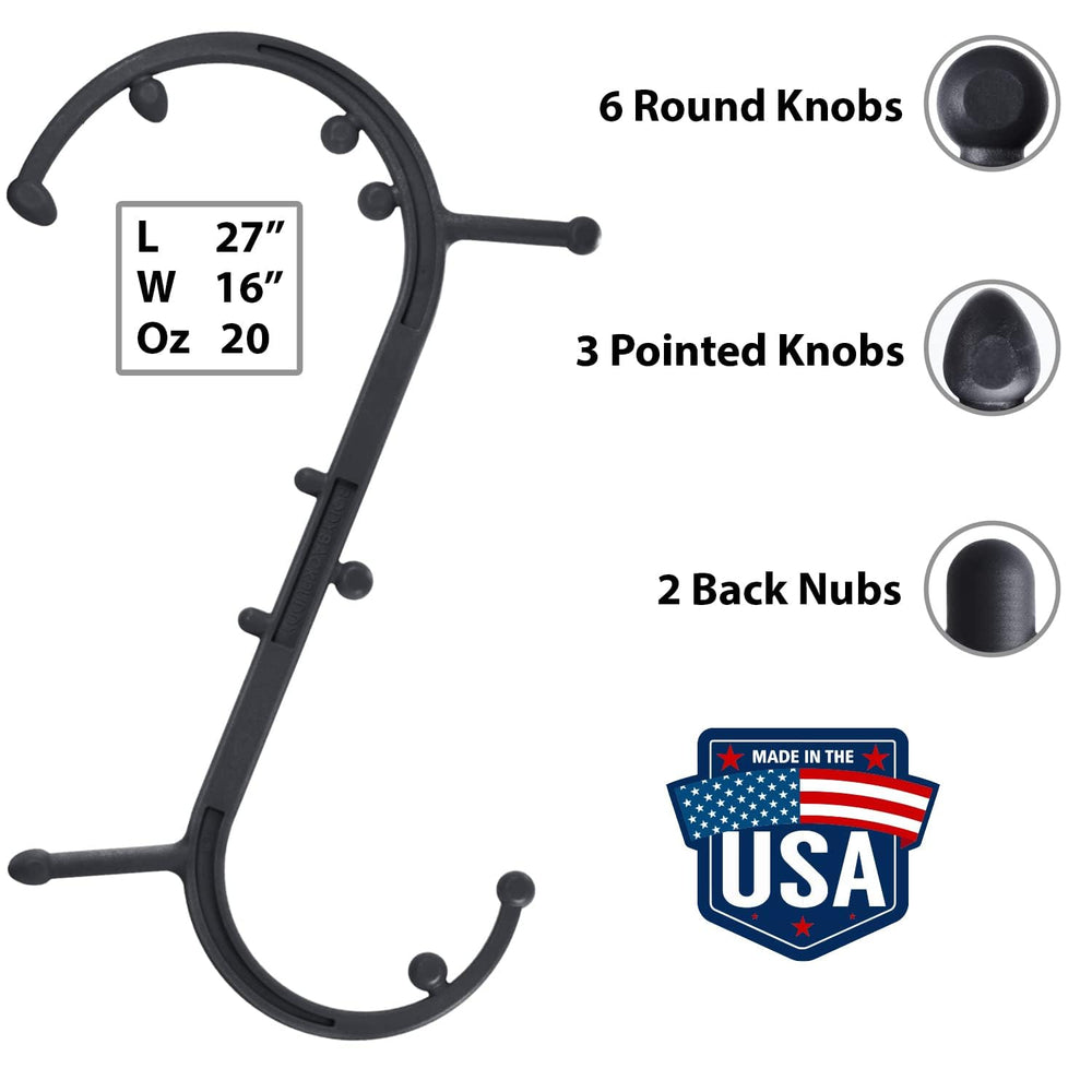 Body Back Buddy non-slip handle grip detail for secure, controlled leverage