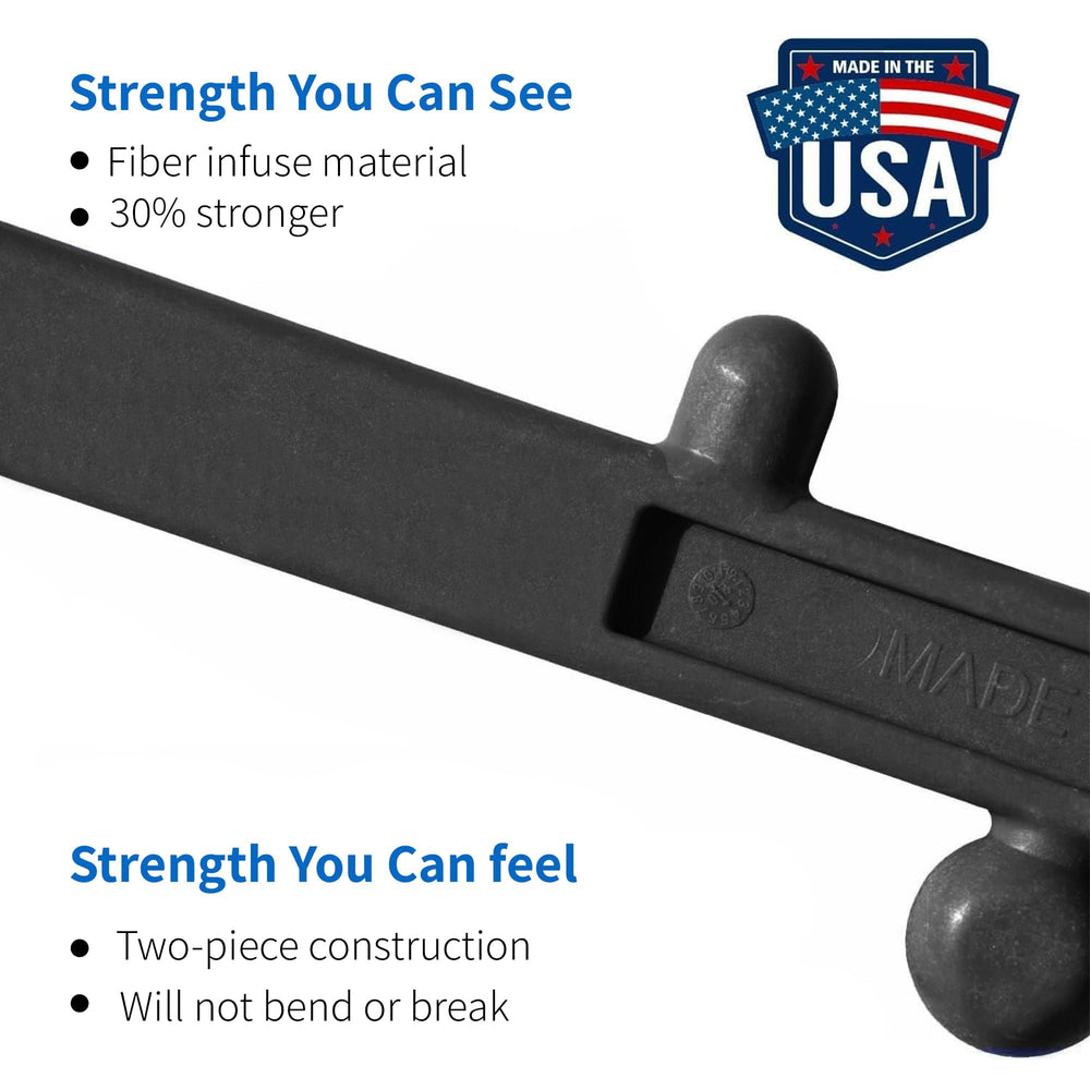 Body Back Buddy beside a hand to show size and easy portable storage