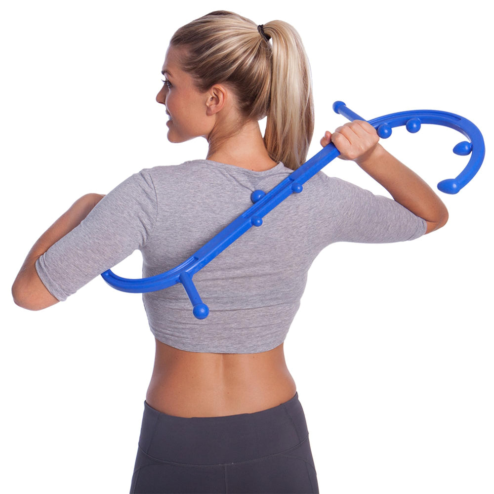 Body Back applying pressure to thigh to loosen muscles and reduce soreness