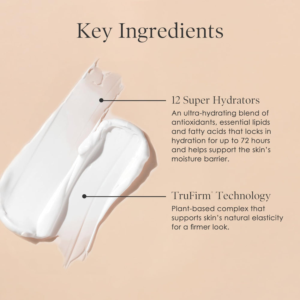BODY FIRM ingredients visual with oils and shea butter showing nourishing hydrators