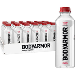 BODYARMOR SportWater front packaging showing pH 9+ and 700mL benefit