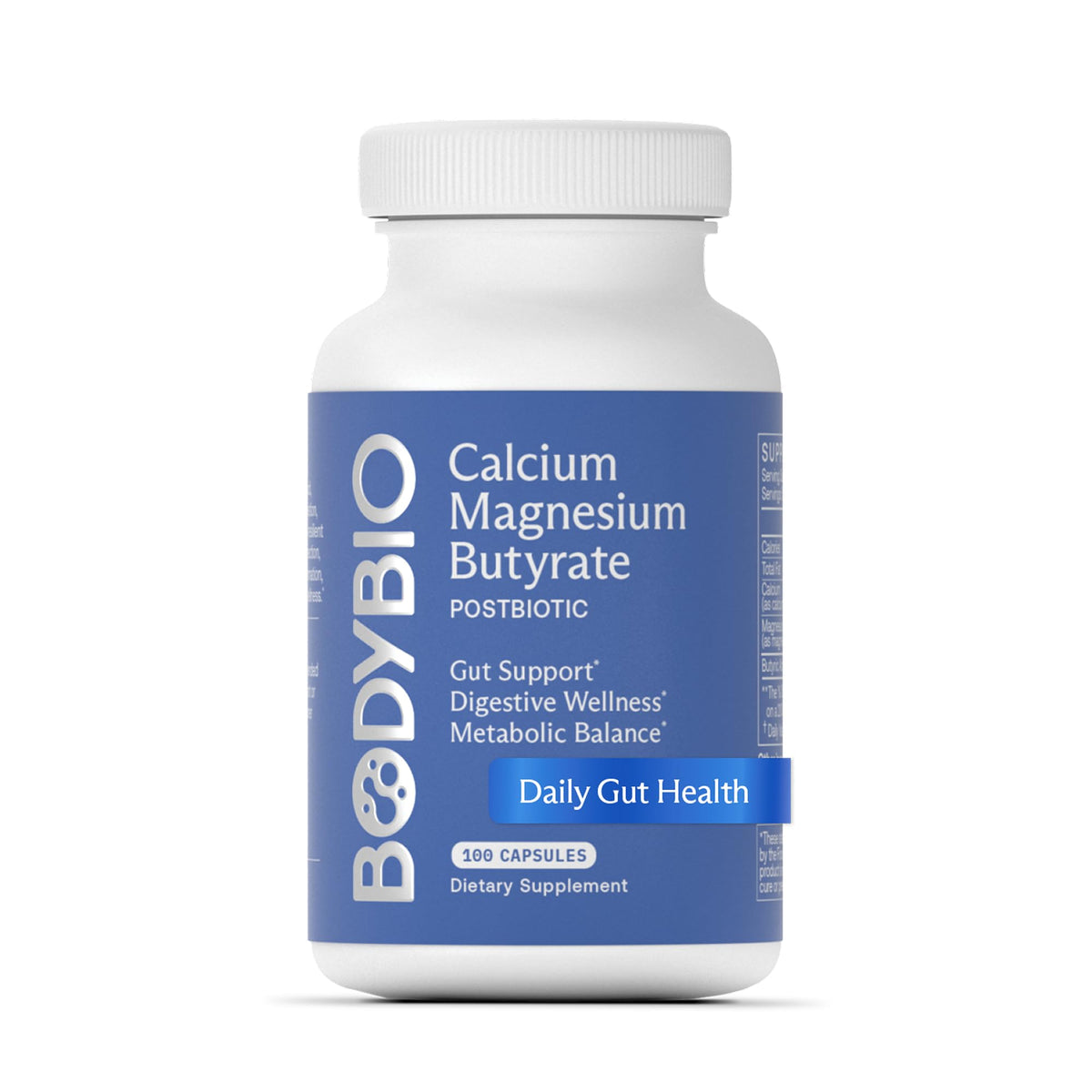 BodyBio bottle front showing supplement packaging and clear branding for trust