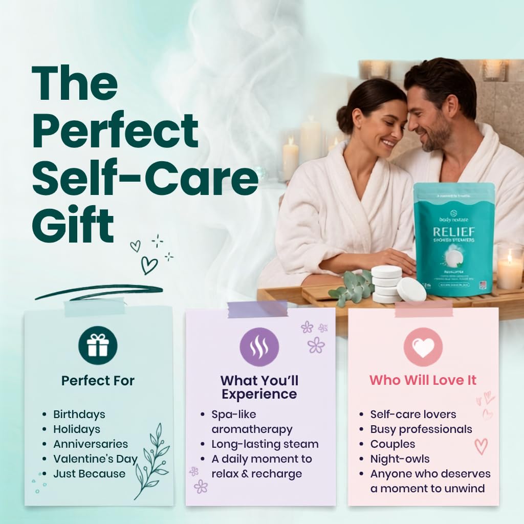 Body Restore tablet in modern bathroom setting for at-home spa convenience