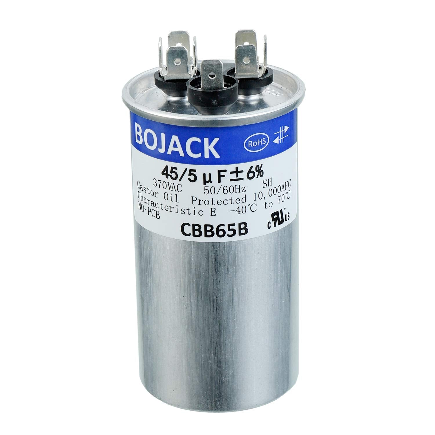 BOJACK CBB65 front view with top terminals showing easy installation