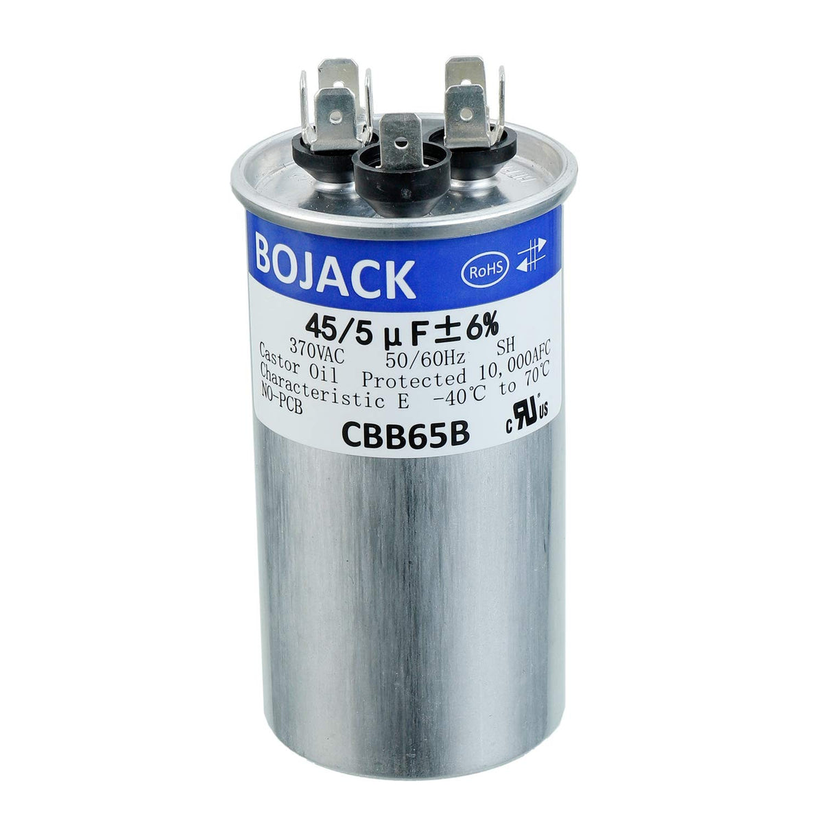 BOJACK CBB65 front view with top terminals showing easy installation