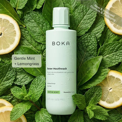 Boka cap and pour spout close-up highlighting easy-pour design and measuring cap convenience