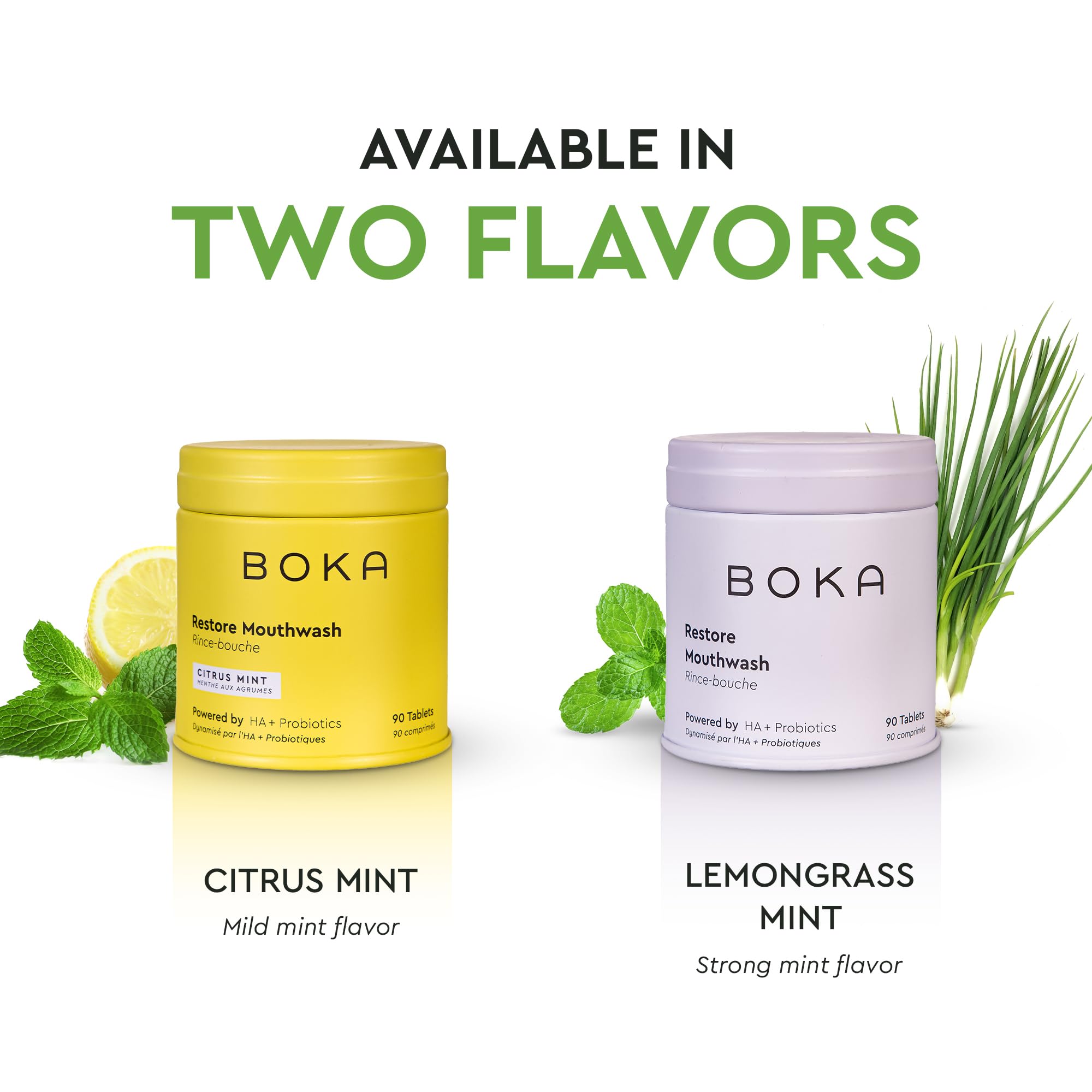 Boka tin open in a bag lifestyle scene showing on-the-go freshness and low waste