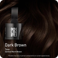 Boldify powder texture close-up revealing smooth, blendable pigments