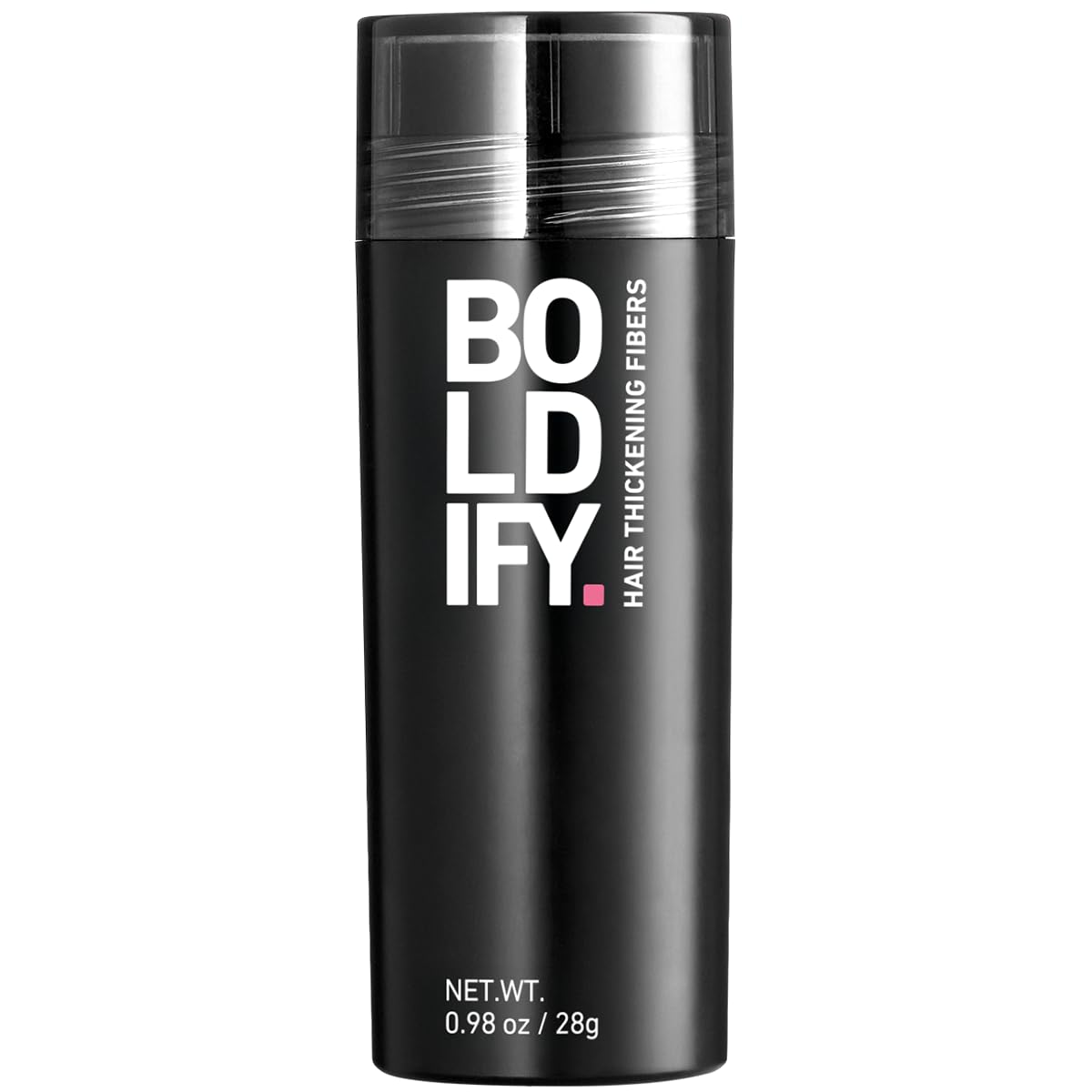 Boldify front packaging in black showing product and branding for easy identification and confidence
