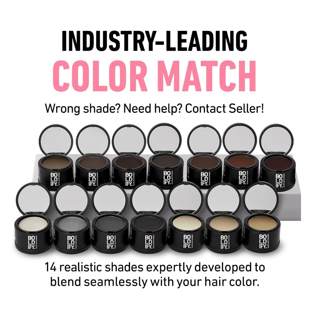 Boldify powder close-up texture highlighting blendable, natural finish