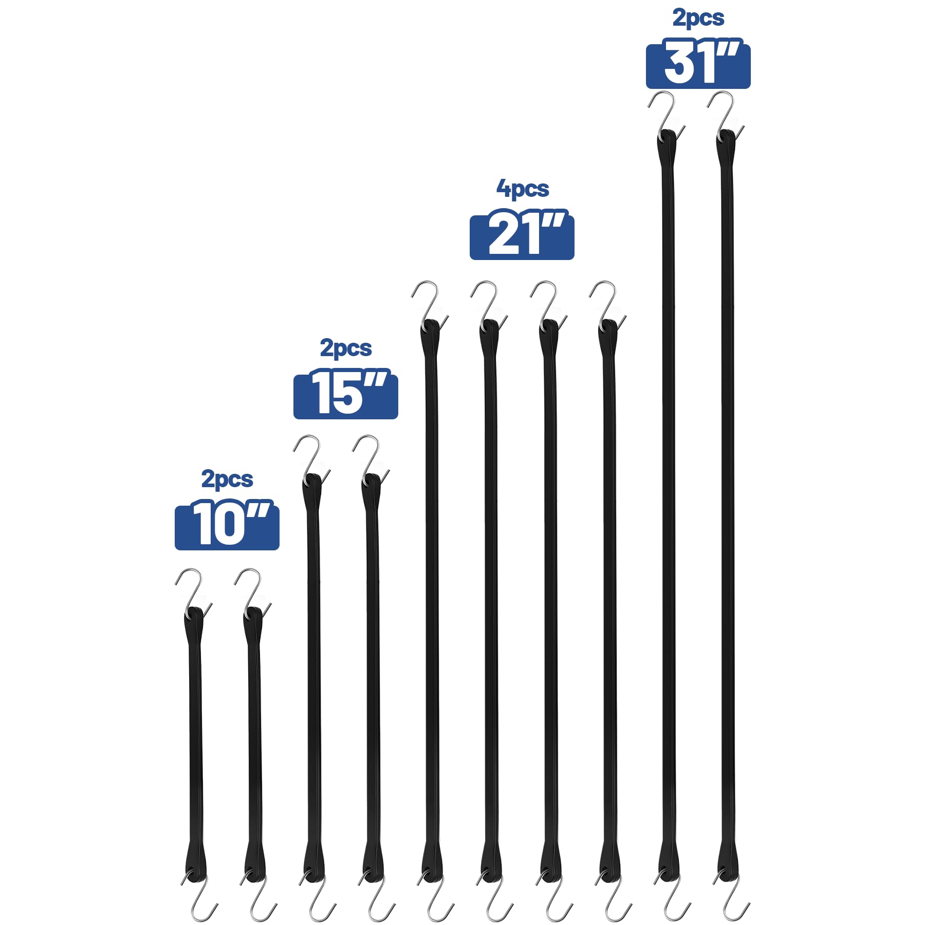 Bolvixor zinc-plated crimped S-hook close-up showing secure corrosion resistance