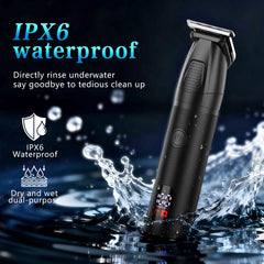 Bomxin body trimmer in hand illustrating ergonomic grip and control