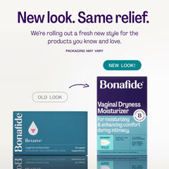 Bonafide close-up of single suppository demonstrating smooth, easy-insert design