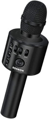 BONAOK Q37 front view showing speaker grille and compact design for easy portability
