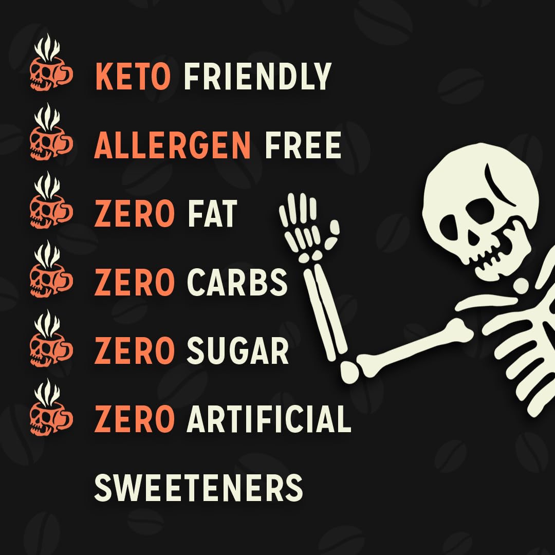 Bones Coffee Company illustration of Reishi Chaga Lion's Mane Cordyceps ingredients for transparency